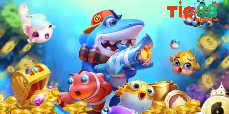 Bắn Cá Phát Lộc - Cơ Hội Kiếm Tiền Thưởng Thú Vị 4 Sử dụng súng bắn liên tục