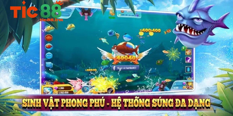 Bắn cá TIC88 – Chinh Phục Đại Dương Đỉnh Cao 2025 3 Các tính năng nổi bật làm nên sức hút của game bắn cá TIC88