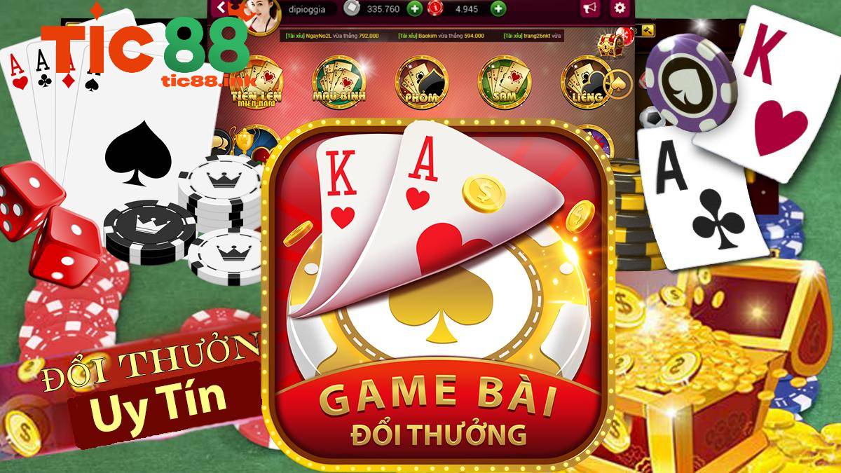 Game bài đổi thưởng TIC88 - Trải nghiệm đánh bài không giới hạn 3 Các dòng sản phẩm game bài đa dạng tại TIC88