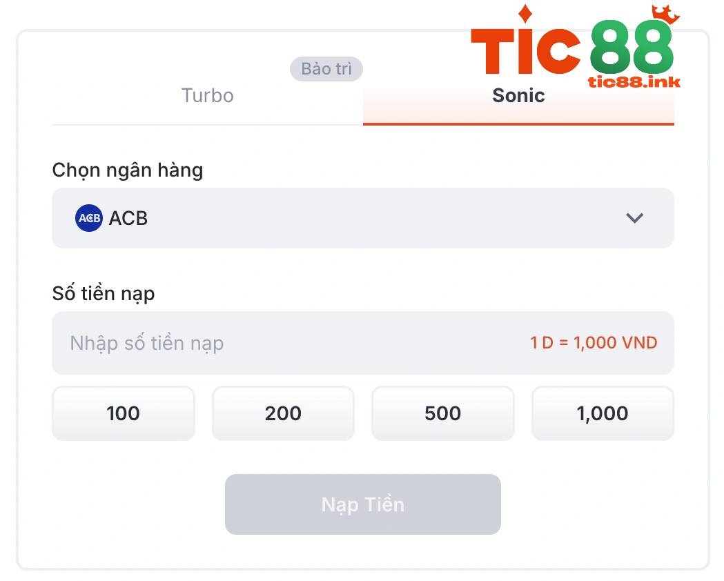 Nạp Tiền TIC88 Sao Cho An Toàn Và Nhanh Chóng 3 Bước 1: Đăng nhập và chọn mục Nạp Tiền - Flexpay